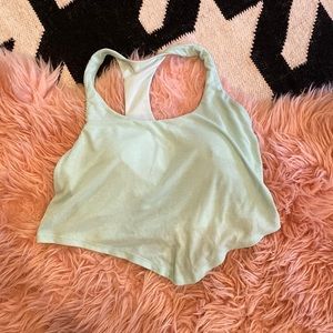 Mint Teal Sports Bra/Bralette/Crop Top